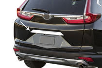 Honda CRV 2017-2022 Moldura cromada sobre la matrícula (acero inoxidable) foto 1