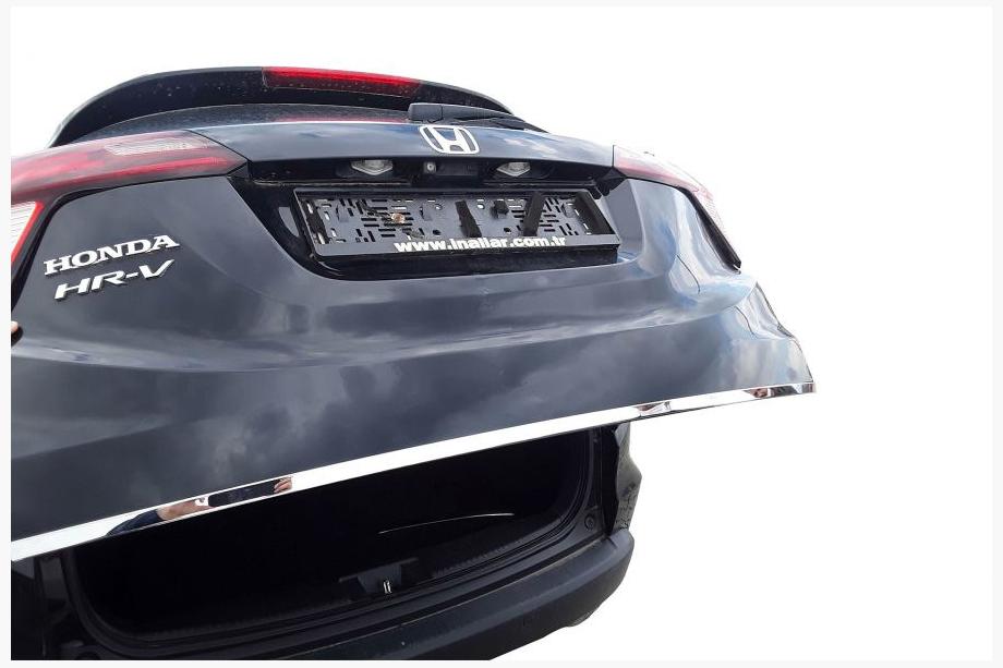 Honda HR-V 2014-2021 Moldura maletero acero inoxidable Image