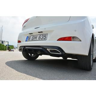 Difusor trasero Meliset (imprimado para pintar) Hyundai I-20 2014-2020 foto 2