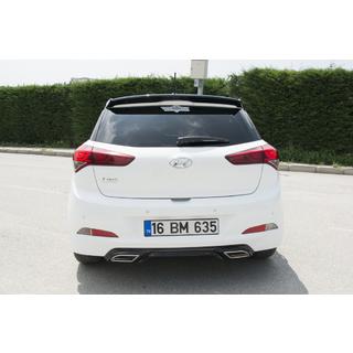 Difusor trasero Meliset (imprimado para pintar) Hyundai I-20 2014-2020 foto 4