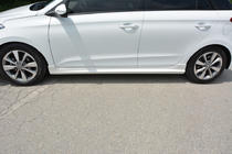 Hyundai I-20 2014-2020 Faldones Laterales Meliset (imprimados para pintar) foto 2