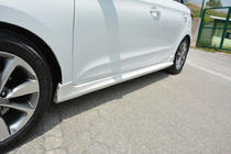 Hyundai I-20 2014-2020 Faldones Laterales Meliset (imprimados para pintar) foto 1