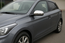 Hyundai I-20 2014-2020 Cubiertas de Espejos V2 (2 uds, Acero Inoxidable) foto 1