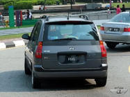 Hyundai Matrix 2001-2010 Alerón Meliset (imprimado para pintar) foto 1