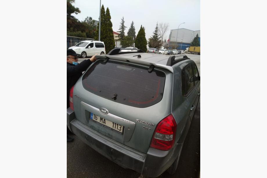 Hyundai Tucson JM 2004- Alerón Meliset (imprimado para pintar) Image