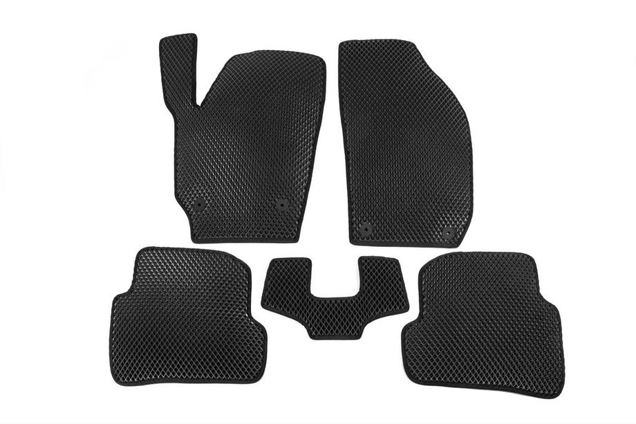 Skoda Fabia 2007-2014 Alfombrillas EVA (negras) Image