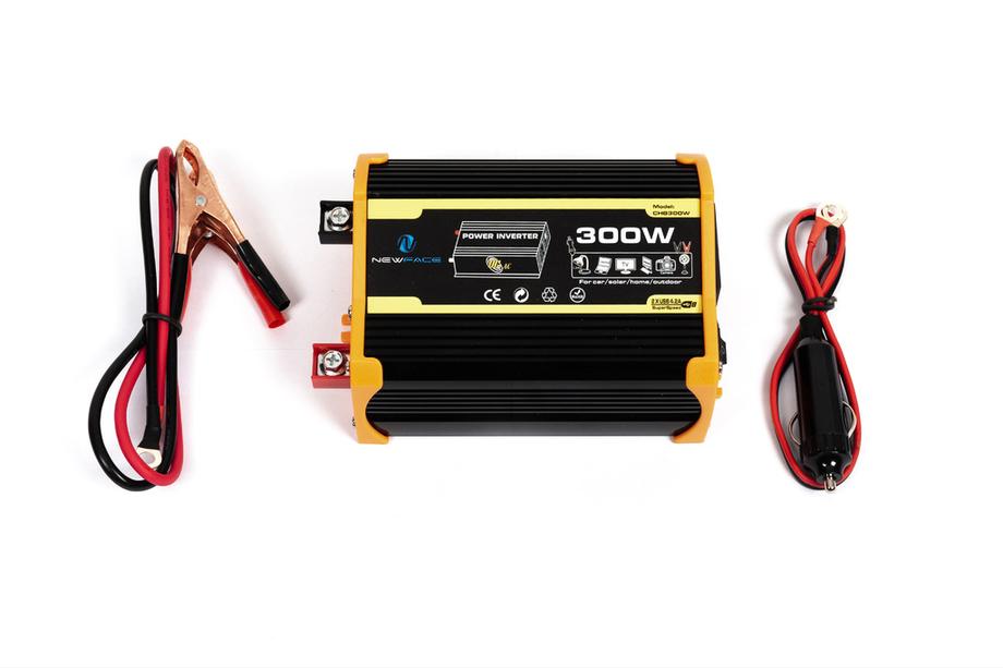 Inversor de corriente para coche (220V/USB/300W) CHB300W Image