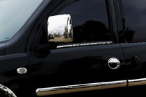Opel Combo 2002–2012 Molduras de puerta acero inoxidable (4 uds) foto 1