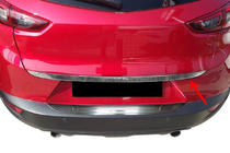 Mazda CX-3 2015- Moldura maletero acero inoxidable foto 1