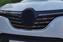 Renault Megane IV 2016-2025 Cubiertas de Parrilla Cromadas 2021+ (5 uds, Acero Inoxidable) foto 2