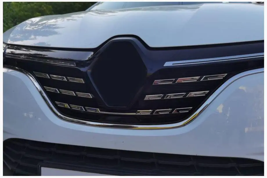 Renault Megane IV 2016-2025 Cubiertas de Parrilla Cromadas 2021+ (5 uds, Acero Inoxidable) Image