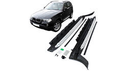 BMW X3 E83 2003-2010 Estribos Laterales Cixtai (2 uds., Aluminio) foto 3