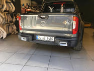 Mercedes X class 2017-2020 Difusor trasero (negro mate) foto 2