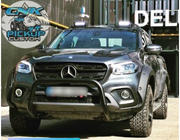 Mercedes X class 2017-2020 Spoiler de parabrisas (Ojo de águila, pintable) foto 3