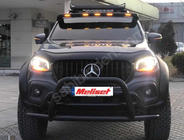 Mercedes X class 2017-2020 Spoiler de parabrisas (V3, pintable) foto 1