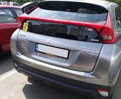 Mitsubishi Eclipse Cross 2017- Protector de parachoques trasero (OmsaLine, acero inoxidable) foto 2