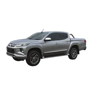 Molduras de puertas acero inoxidable (4 uds) Mitsubishi L200 2015-2024 foto 1