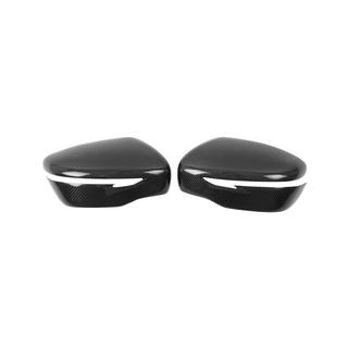 Cubiertas de espejos de carbono real (2 uds) Nissan Qashqai 2014-2021 foto 2