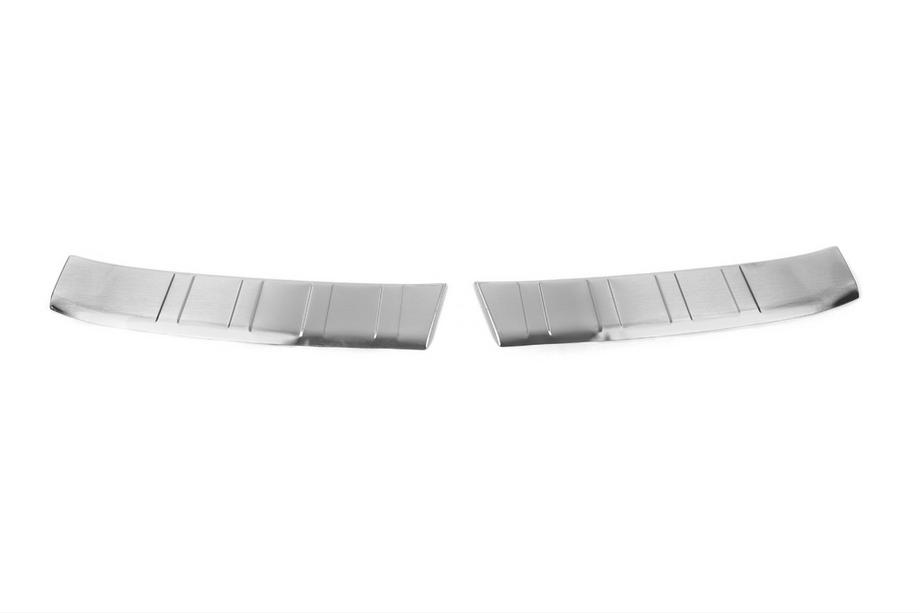 Nissan Qashqai 2014-2021 Protector de Parachoques Trasero de Acero Inoxidable Foto 1