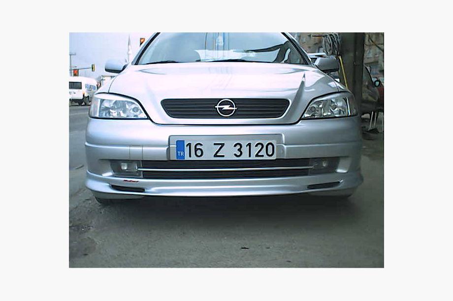 Opel Astra G classic 1998-2012 Labio delantero inferior Sedan (imprimado para pintar) Foto 1