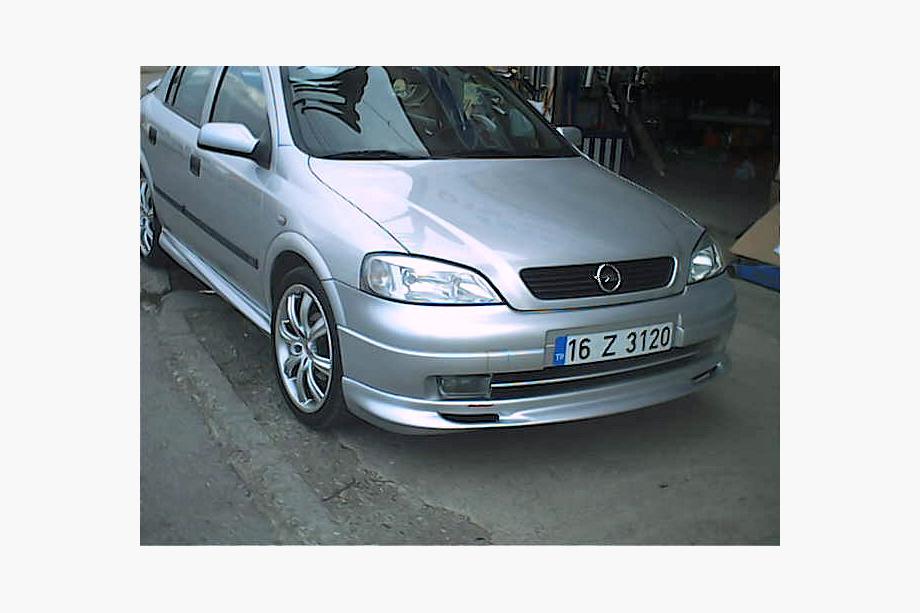 Opel Astra G classic 1998-2012 Labio delantero inferior Sedan (imprimado para pintar) Foto 2