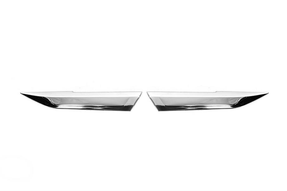 Peugeot 2008 2019- Molduras de guardabarros en acero inoxidable (2 uds) Foto 3