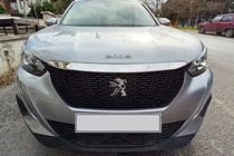 Peugeot 2008 2019- Moldura de capó (1 ud, acero inoxidable) foto 1