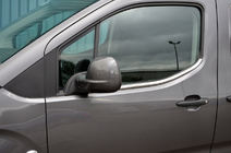 Peugeot Partner/Rifter 2019- Molduras de Ventanas (2 uds, Acero Inoxidable) foto 5