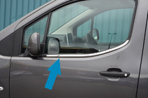 Peugeot Partner/Rifter 2019- Molduras de Ventanas (2 uds, Acero Inoxidable) foto 1