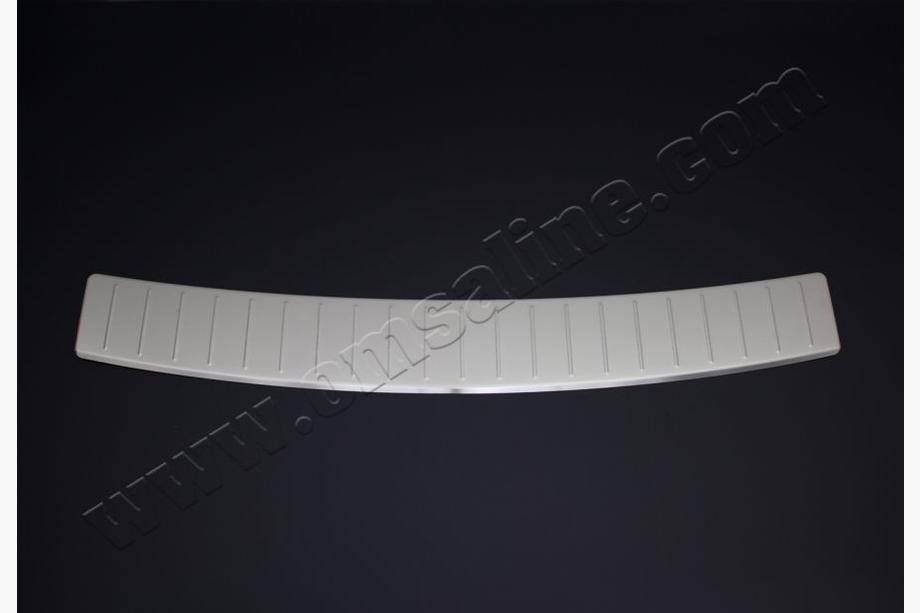 Skoda Rapid 2012-2019 Protector de parachoques trasero OmsaLine (SW, acero inoxidable) Image