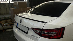 Skoda Superb 2015-2024 Alerón (imprimado para pintar) foto 2