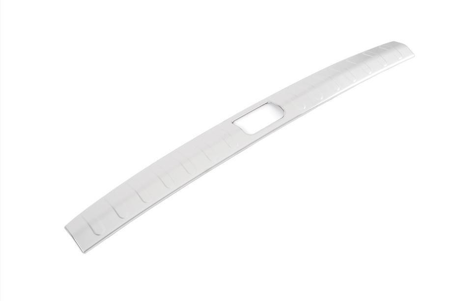 Skoda Yeti 2009-2017 Protector de parachoques trasero de acero inoxidable OmsaLine (2009-2013) Foto 1