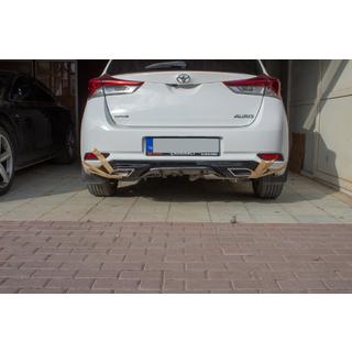 Difusor de parachoques trasero (2016-2018, imprimado para pintar) Toyota Auris 2012-2018 foto 3
