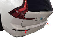 Volvo XC60 2017- Protector de Parachoques Trasero de Acero Inoxidable foto 1