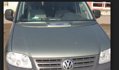 Volkswagen Caddy 2004-2010 Cubierta de capó (pintable) foto 1