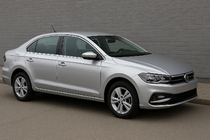 Volkswagen Polo 2017- Juego completo de molduras de ventanas (14 piezas, acero inoxidable) foto 1
