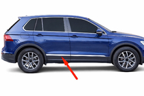 Volkswagen Tiguan 2016-2023 Molduras de puertas OmsaLine para AllSpace (4 uds, acero inoxidable) foto 1