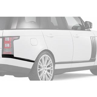 Molduras del parachoques trasero (2 uds., negras) Range Rover IV L405 2013-2021 foto 1