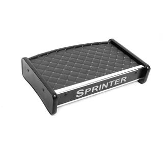 Estante de salpicadero (2000-2006, Gris con costura gris) Mercedes Sprinter W901/902/903/904/905 1995–2006 foto 3