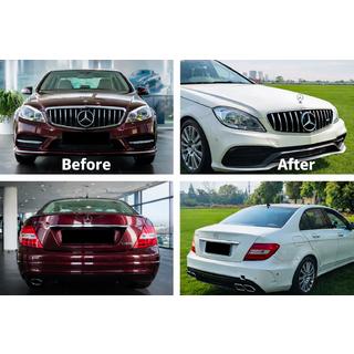 Kit de carrocería diseño W205 Mercedes C-class W204 2007-2015 foto 1