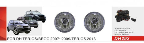 Daihatsu Terios 2006-2017 Kit de Faros Antiniebla foto 1