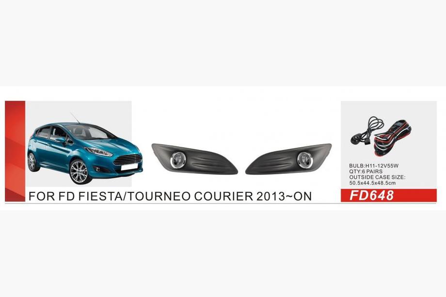 Ford Fiesta 2008-2017 Faros antiniebla (2013-2017, Halógenos) Image