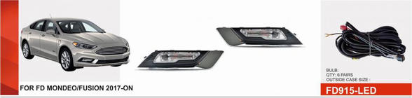 Ford Fusion 2012-2020 Faros antiniebla LED (2017+) foto 1