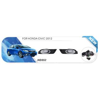 Faros antiniebla 2011-2013 (Halógenos) Honda Civic Sedan IX 2011-2016