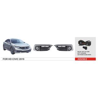 Faros Antiniebla 2019-2021 (Halógenos) Honda Civic Sedan X 2016-2021