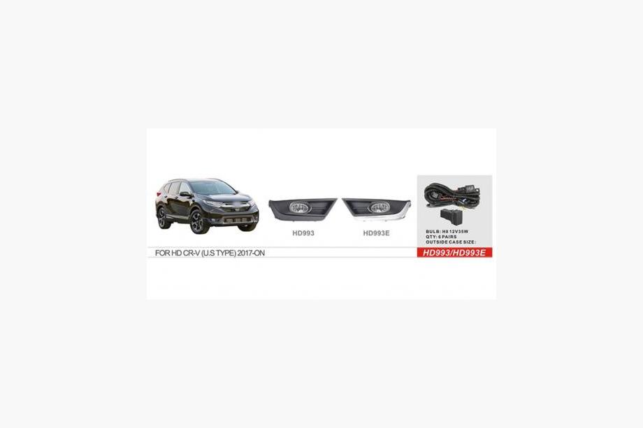 Honda CRV 2017-2022 Faros antiniebla 2017-2019 tipo US (Halógeno) Image