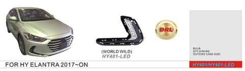 Hyundai Elantra (AD) 2015-2020 Faros Antiniebla (Halógenos) foto 1