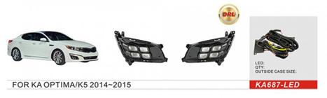 Kia Optima 2010-2016 Faros antiniebla 2013-2015 (Halógenos) foto 1