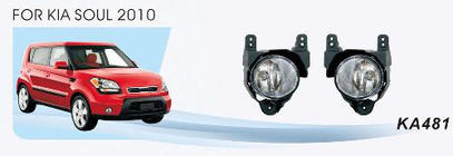 Kia Soul I 2008-2013 Faros antiniebla 08-11 (Halógenos) foto 1