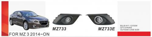 Mazda 3 2013-2019 Faros antiniebla (2 uds, halógenos) foto 1